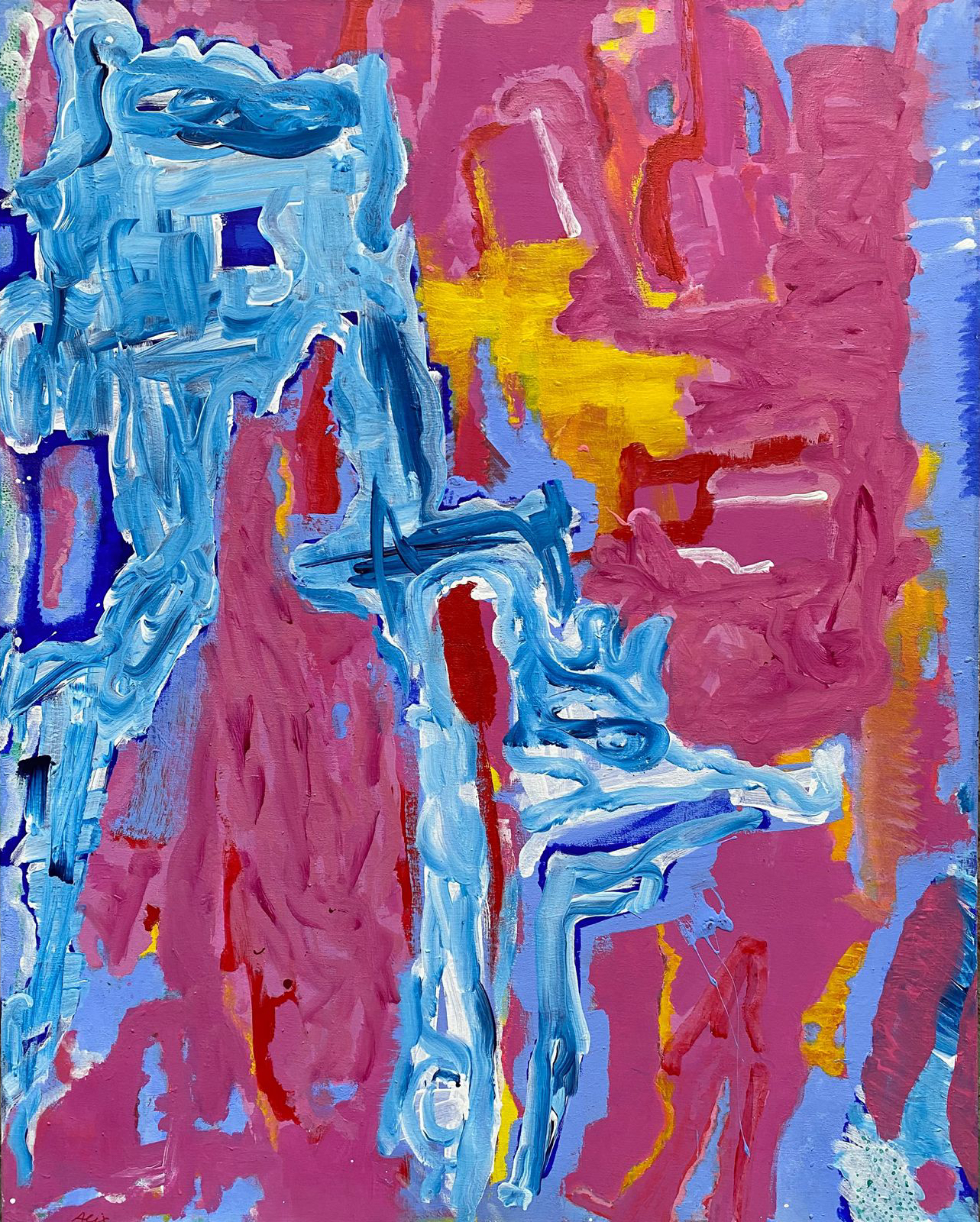 Atomic Peace. 100 x 80 cm. 2025